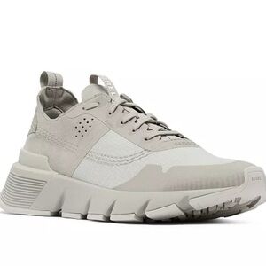 Sorel Kinetic Rush Ripstop Sneakers Gray Outdoor Active Lace Up Sz 8.5 Running